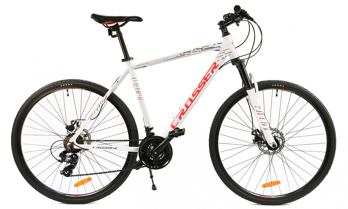 Фотография Велосипед Crosser Hybrid 28" размер XL 2021 white